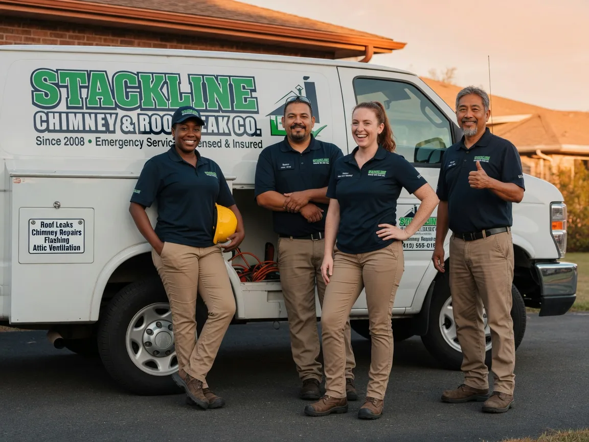 Chimney flashing repair company in Vergennes, IL